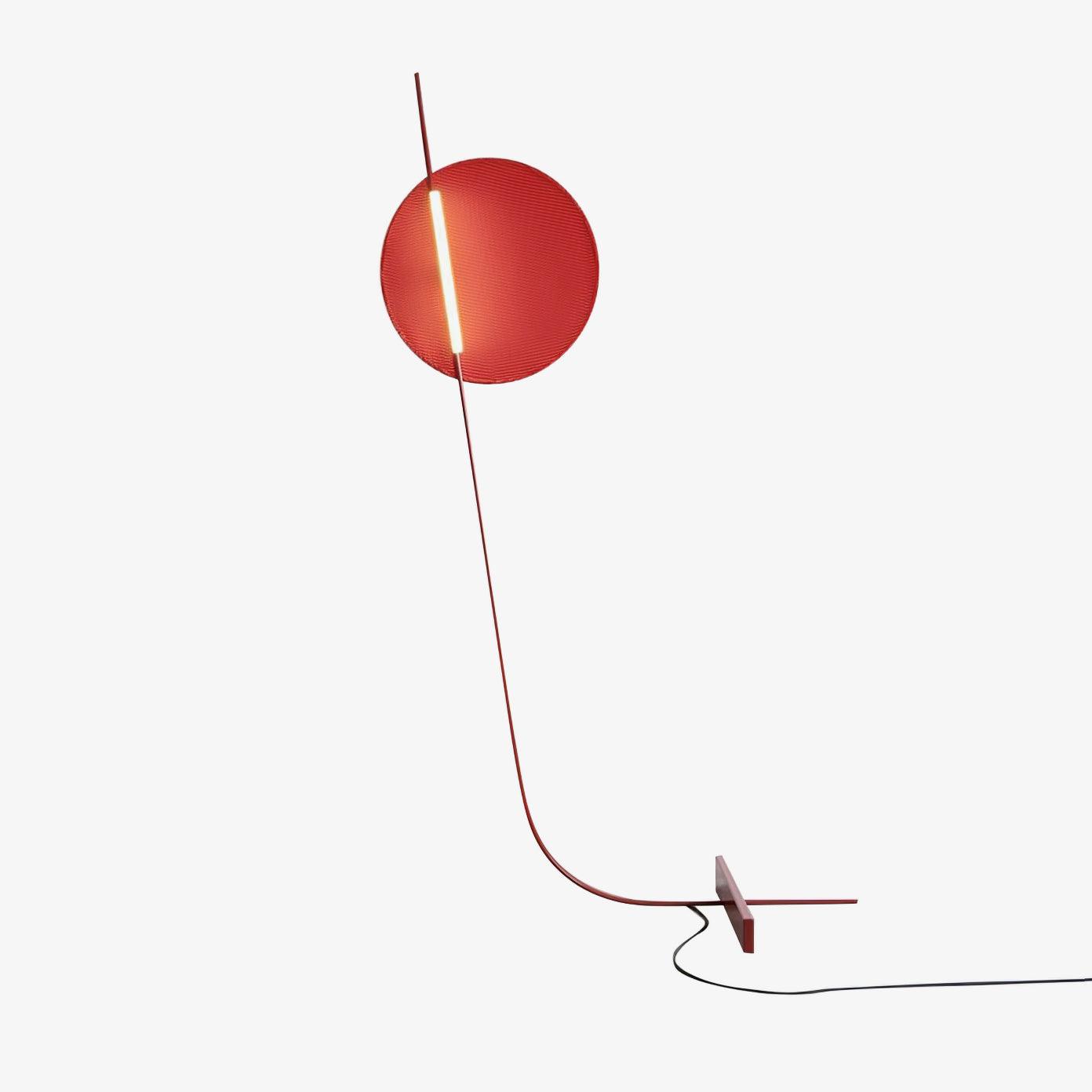 Athletes Floor Lamp W 23.6″ x H 59.1″ / W 60cm x H 150cm / Red / US plug Floor lamp