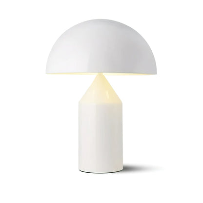 Atollo Metal Table Lamp Dia 13.8″ x H 19.7″ / Dia 35cm x H 50cm / Bright White / US Plug Table lamp