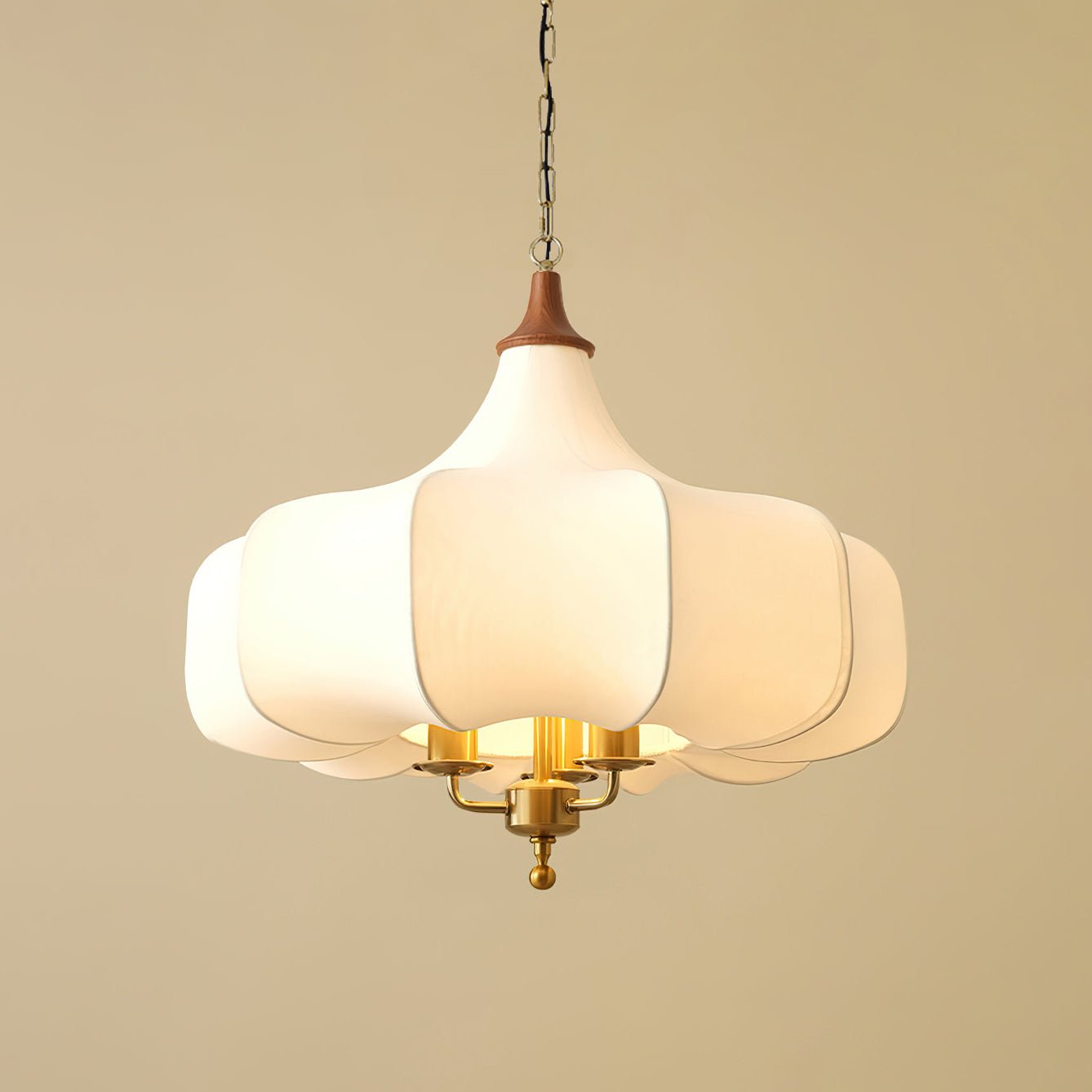 Aurora Bloom Pendant Light ? 19.7″ x H 18.9″ / Dia 50cm x H 48cm / Chain / Plain Pendant light