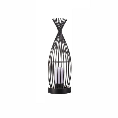 Aurora Orbis Lantern Outdoor Light ? 11.8″ x H 31.5″ / Dia 30cm x H 80cm / Model A: Wired Version / Warm Light Outdoor