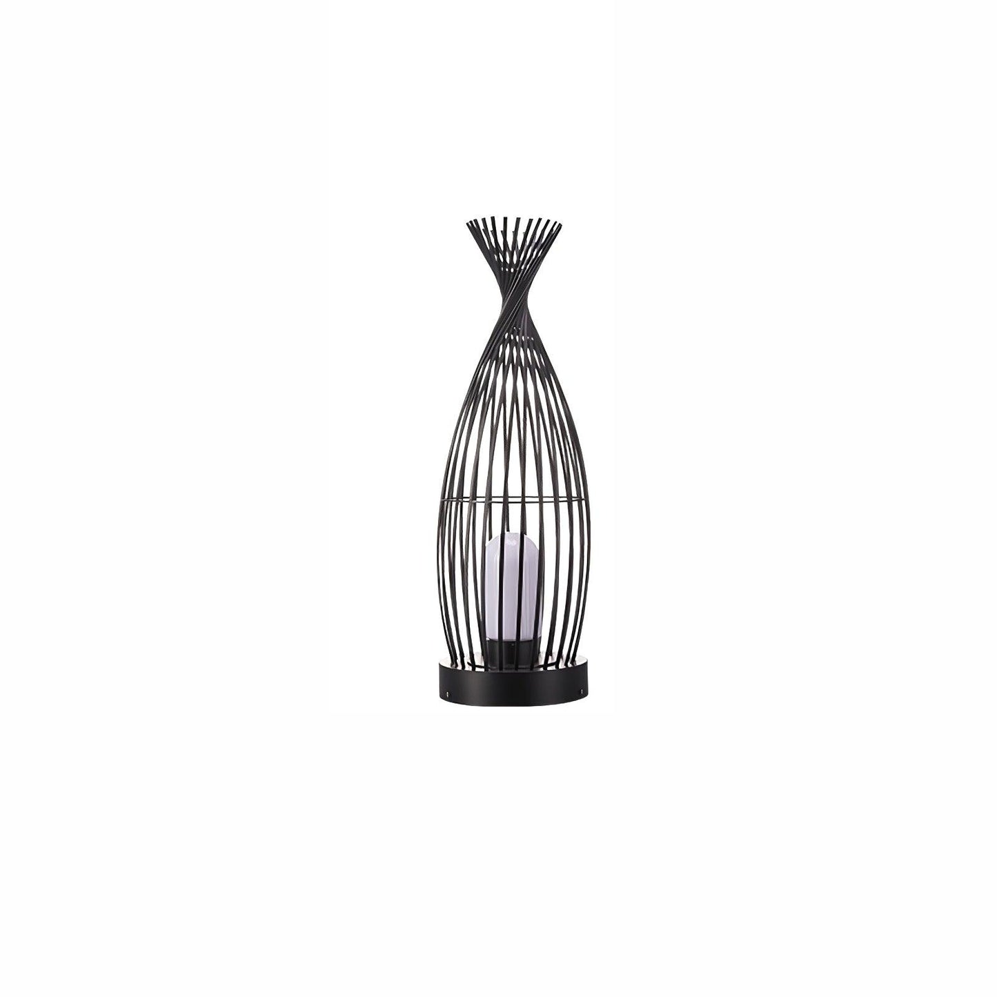 Aurora Orbis Lantern Outdoor Light ? 9.8″ x H 23.6″ / Dia 25cm x H 60cm / Model A: Wired Version / Warm Light Outdoor