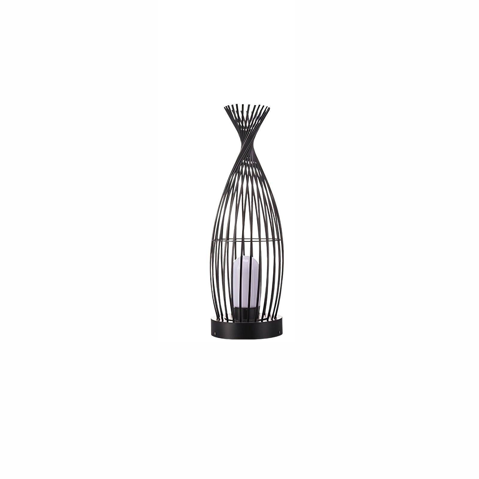 Aurora Orbis Lantern Outdoor Light ? 9.8″ x H 23.6″ / Dia 25cm x H 60cm / Model A: Wired Version / Warm Light Outdoor