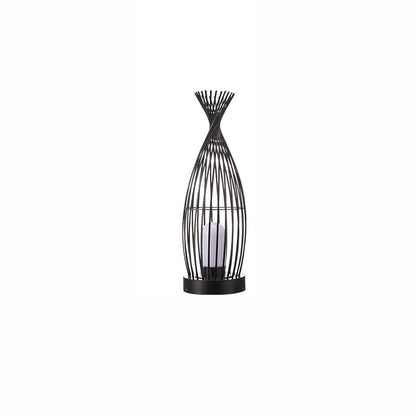 Aurora Orbis Lantern Outdoor Light ? 9.8″ x H 23.6″ / Dia 25cm x H 60cm / Model A: Wired Version / Warm Light Outdoor