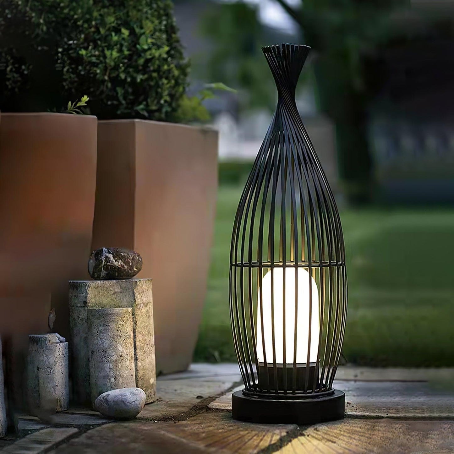 Aurora Orbis Lantern Outdoor Light Outdoor Lighting