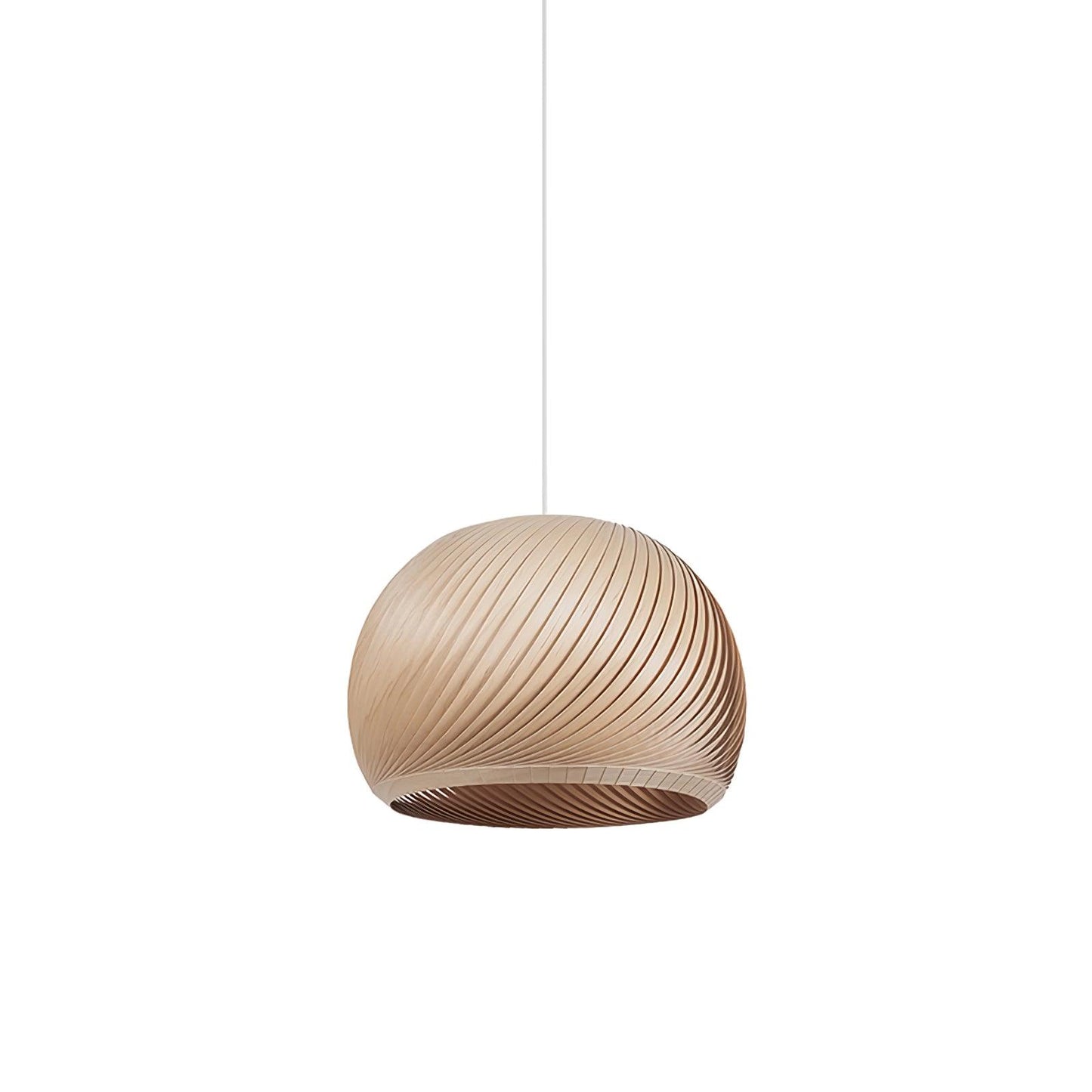 Aurora Whorl Wood Pendant Lamp Pendant light