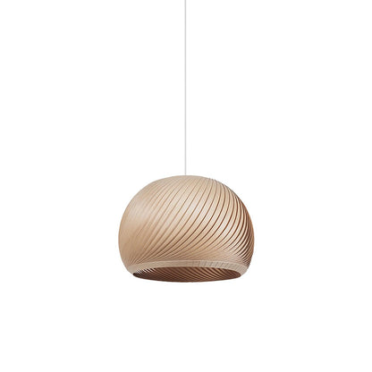 Aurora Whorl Wood Pendant Lamp Pendant light