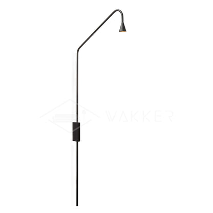 Zen Harmony Wall Lamp ? 17.7″ x H 45.3″ / Dia 45cm x H 115cm / Black / US plug Wall lamp