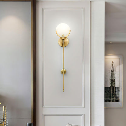 Ava Brass Wall Lamp Wall lamp