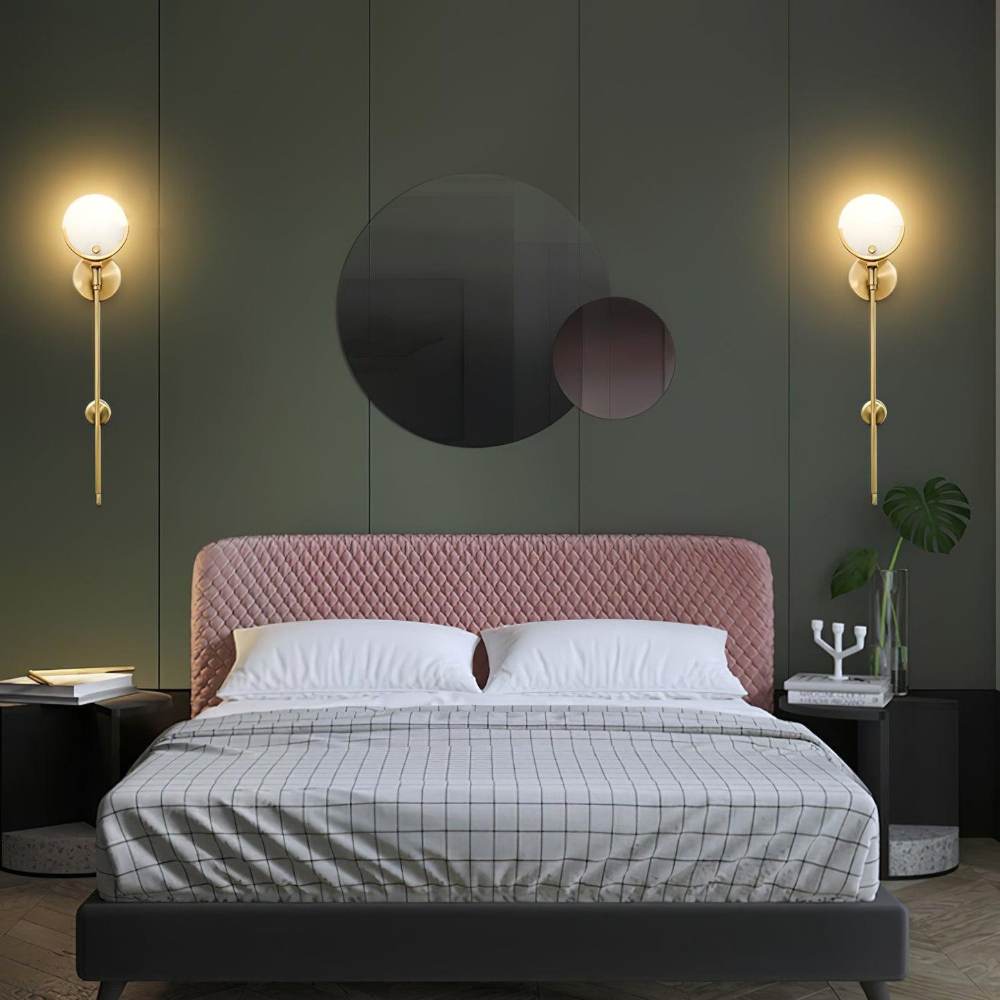 Ava Brass Wall Lamp Wall lamp