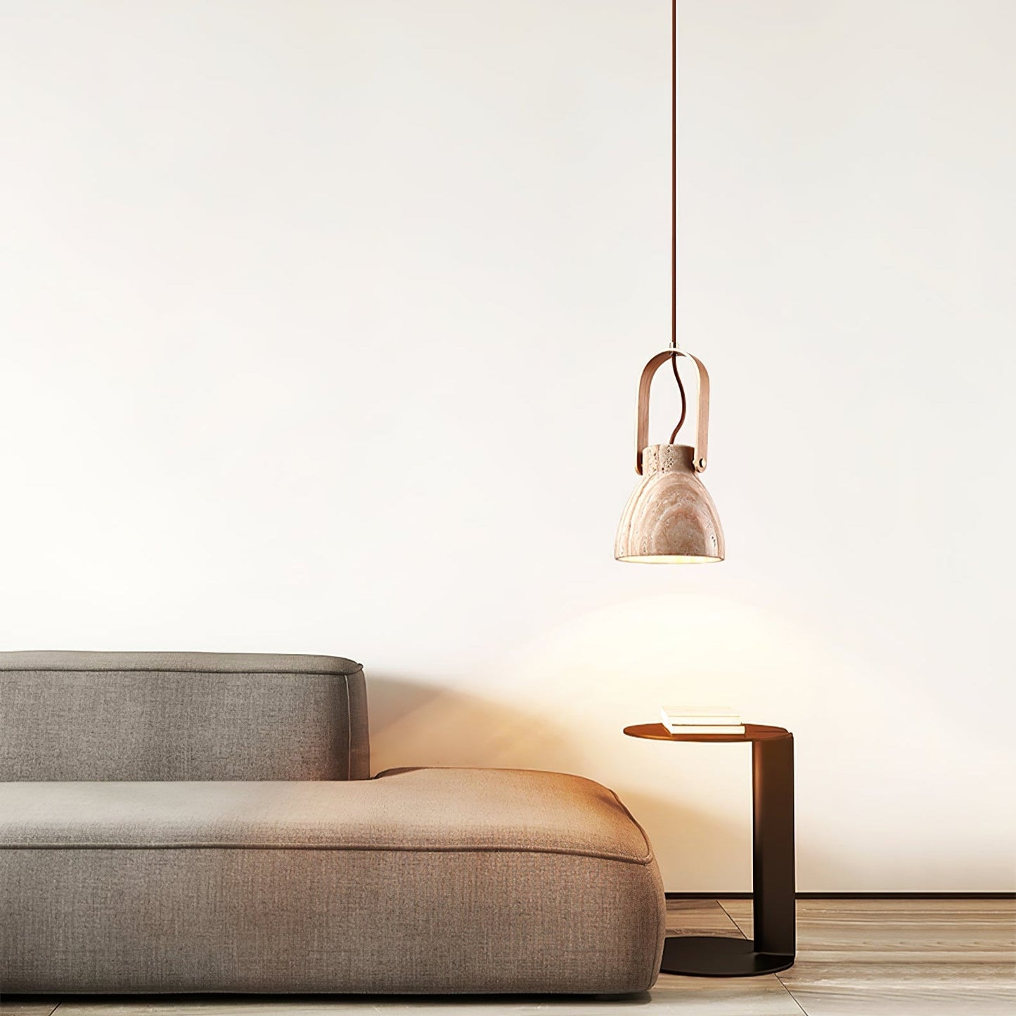 Travertine Pendant Light