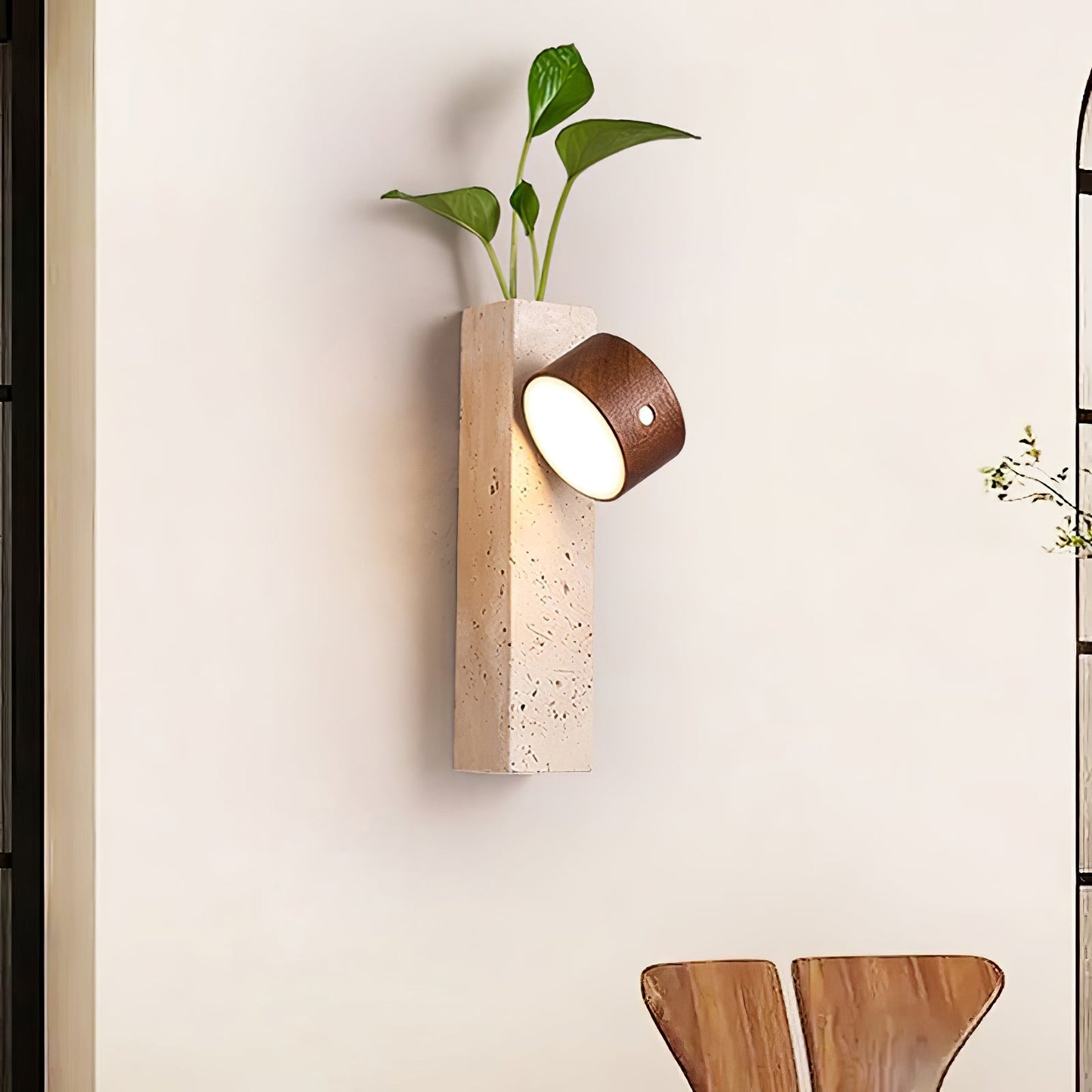 Axis Wood Rechargeable Wall Light 1001 Wall lamp