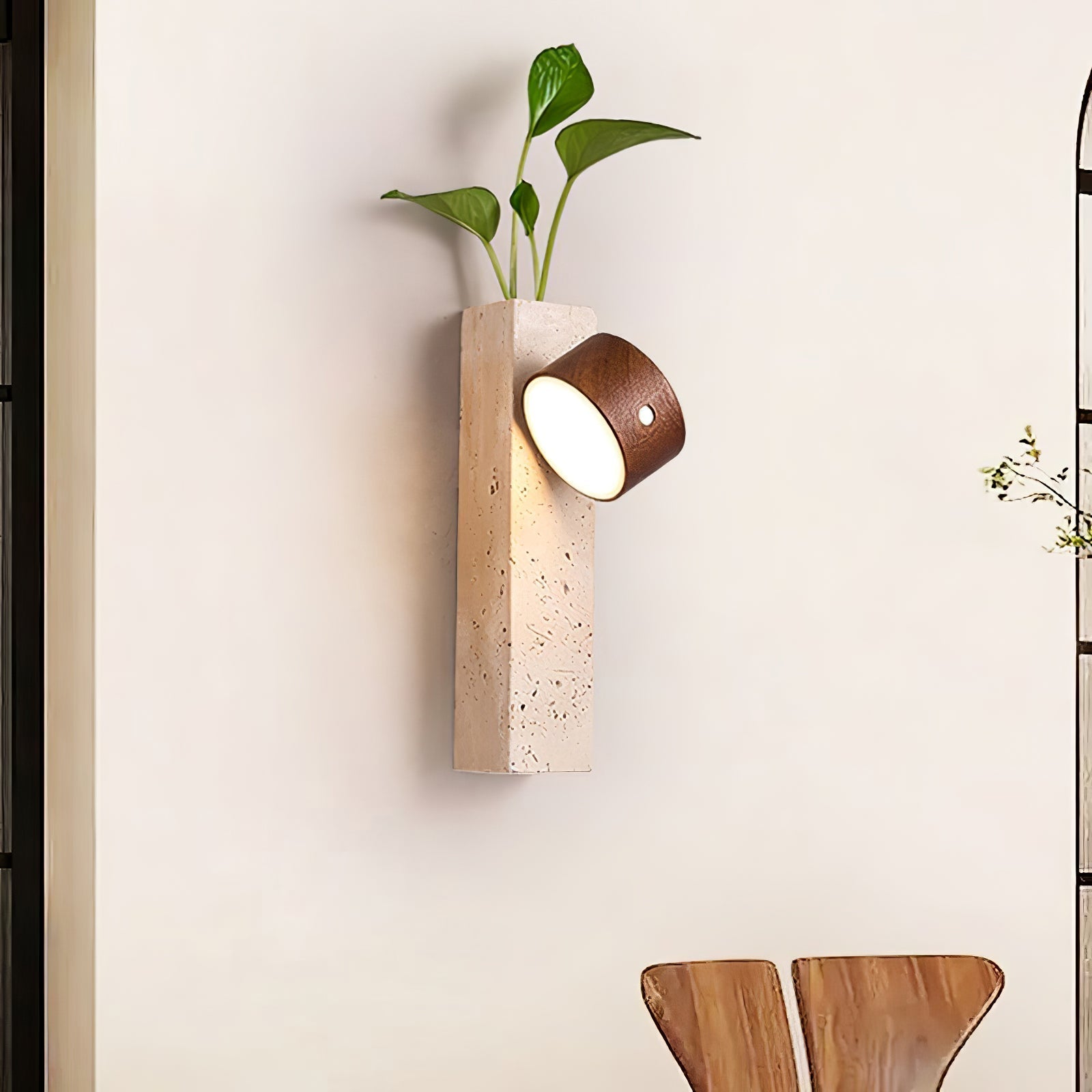 Axis Wood Rechargeable Wall Light 1001 Wall lamp