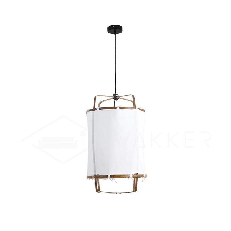 Ay illuminate Pendant Light ? 15.7″ x H 24.4″ / Dia 40cm x H 62cm / White cotton cloth Pendant light
