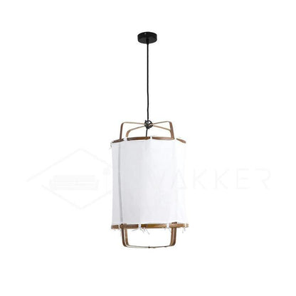 Ay illuminate Pendant Light ? 15.7″ x H 24.4″ / Dia 40cm x H 62cm / White cotton cloth Pendant light