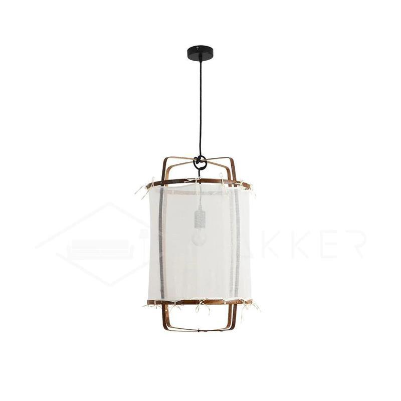 Ay illuminate Pendant Light ? 15.7″ x H 24.4″ / Dia 40cm x H 62cm / White gauze Pendant light