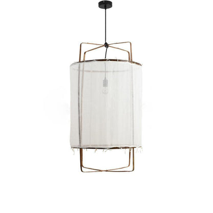 Ay illuminate Pendant Light ? 26.8″ x H 39.4″ / Dia 68cm x H 100cm / White gauze Pendant light