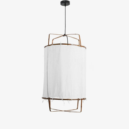 Ay illuminate Pendant Light ? 26.8″ x H 39.4″ / Dia 68cm x H 100cm / White cotton cloth Pendant light