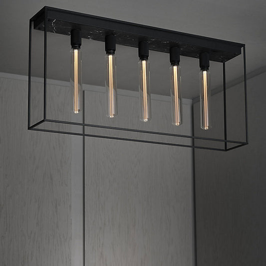 Caged 5.0 Flushmount