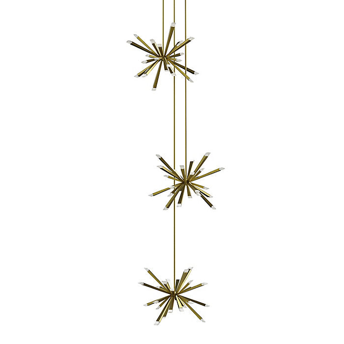 Starburst Multi Light LED Pendant