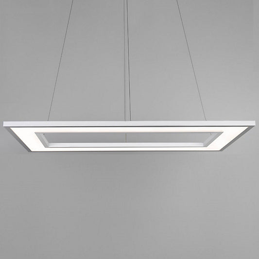 Ghost LED Rectangular Pendant