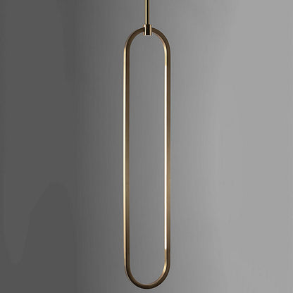 Ovalo Single LED Pendant