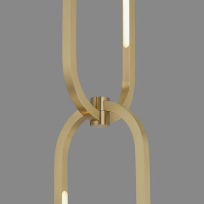 Ovalo Chain Cluster LED Pendant