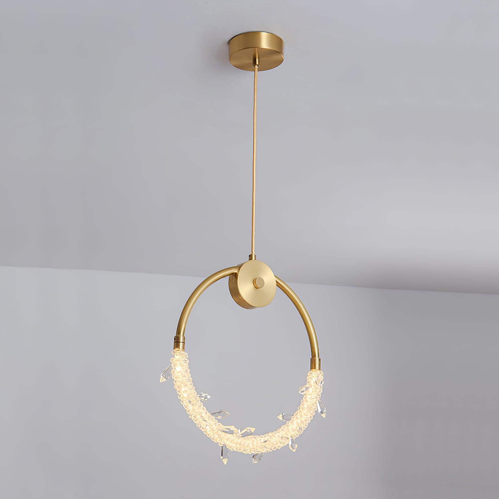 BU08P15G Pendant Light Dia 11.8″ x H 11.8″ / Dia 30cm x H 30cm / Copper plated / Warm Light Pendant light