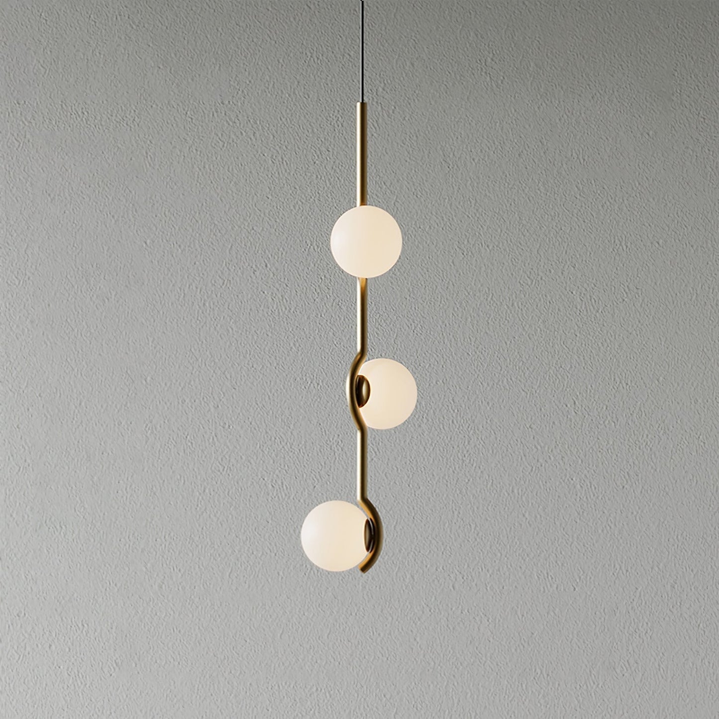 Baer Pendant Light 3-Lights ? 3.9″ x H 20.5″ / Gold