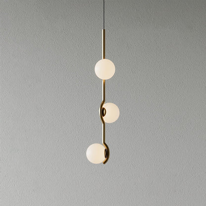 Baer Pendant Light 3-Lights ? 3.9″ x H 20.5″ / Gold