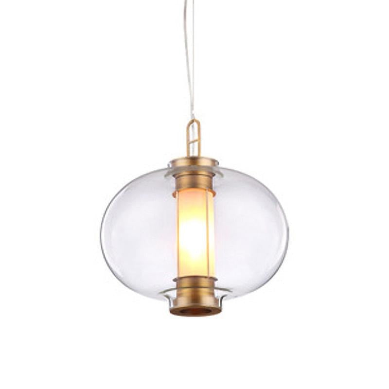 Bai Family Pendant Light Model C: Dia 15.7″ x H 18.9″ / Dia 40cm x H 48cm / Clear Pendant light