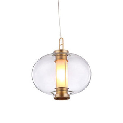 Bai Family Pendant Light Model C: Dia 15.7″ x H 18.9″ / Dia 40cm x H 48cm / Clear Pendant light