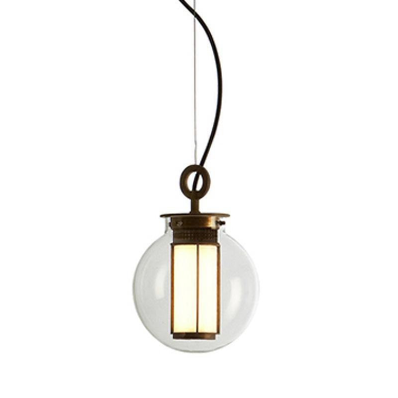 Bai Family Pendant Light Model A2: Dia 9.8″ x H 12.6″ / Dia 25cm x H 32cm / Clear Pendant light