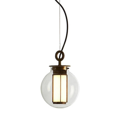 Bai Family Pendant Light Model A2: Dia 9.8″ x H 12.6″ / Dia 25cm x H 32cm / Clear Pendant light