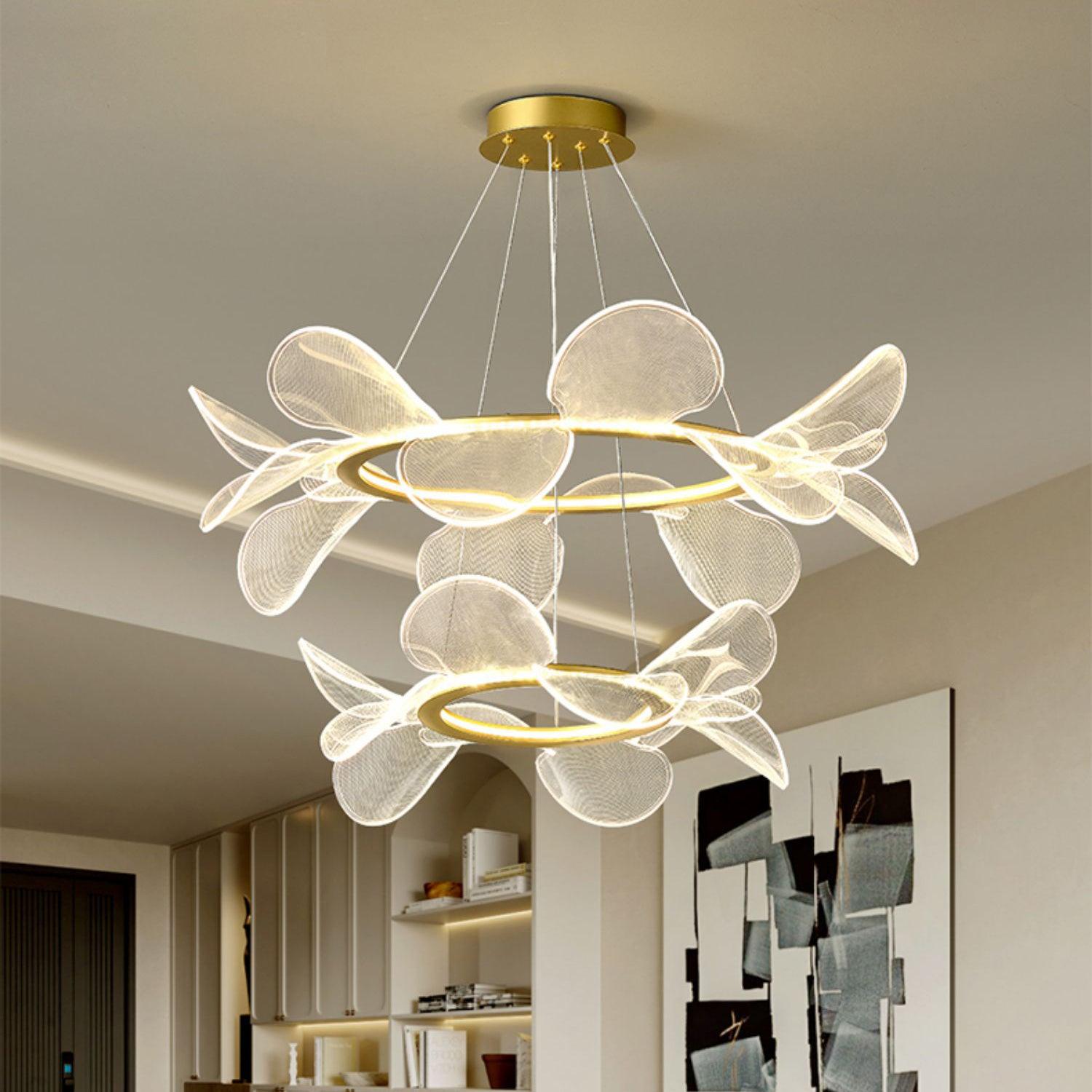 Bain Flying Flowers Chandelier Chandelier