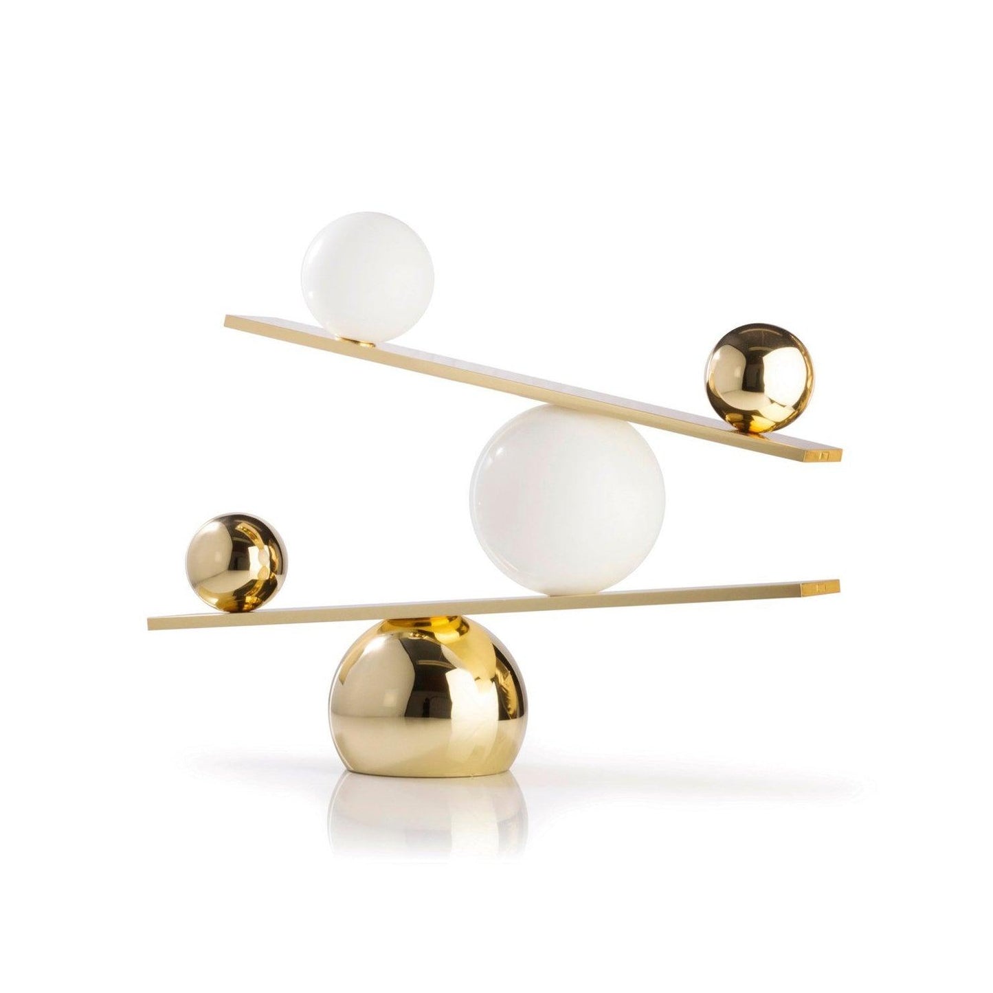 Balance Table Lamp Dia 19.7″ x H 17.7″ / Dia 50cm x H 45cm / Gold / US plug Table lamp