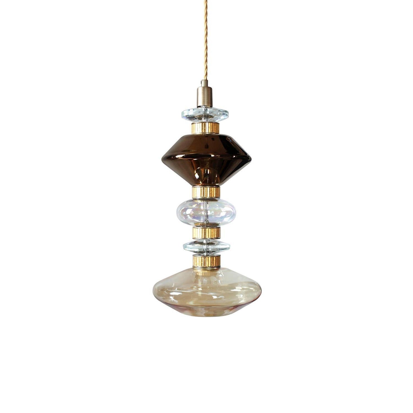 Ballet Pendant Lamp Model D ? 9.8″ x H 20.9″ / Dia 25cm x H 53cm / Warm Light Pendant light