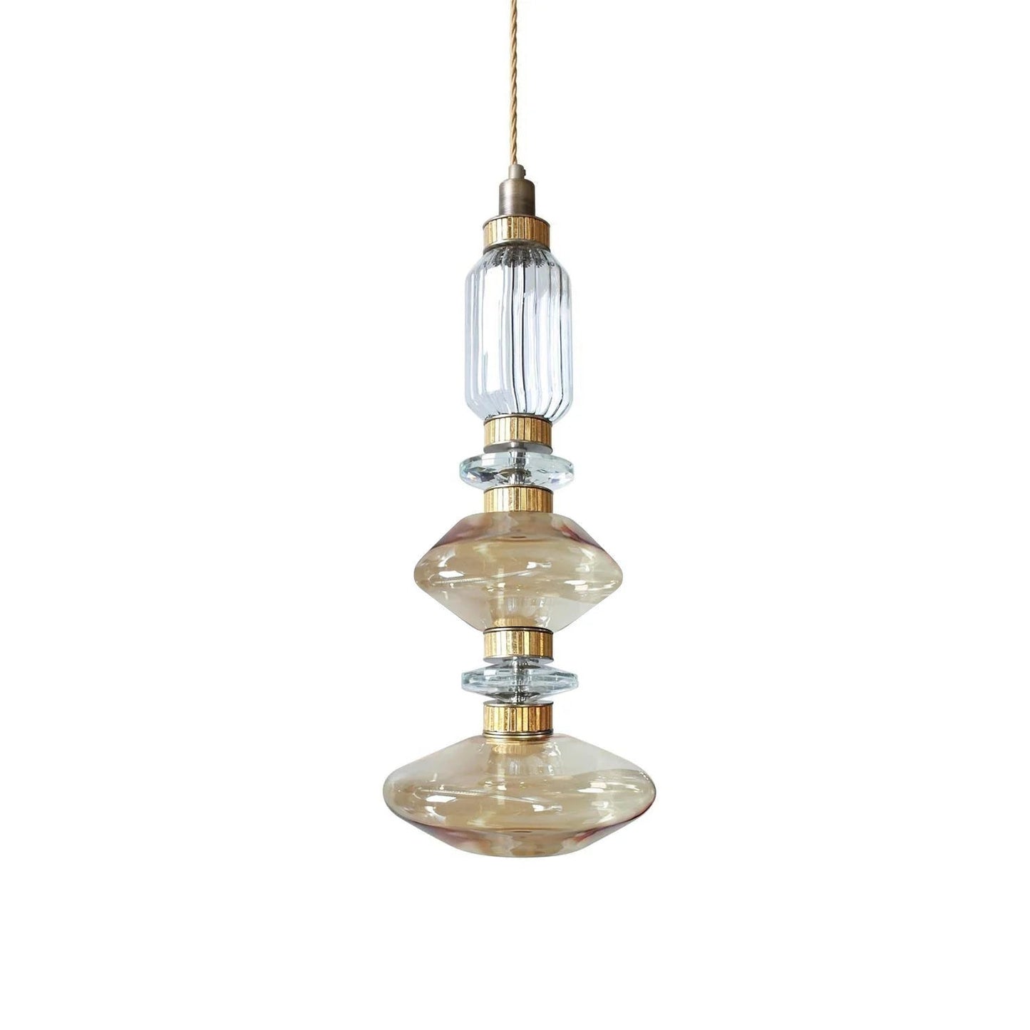 Ballet Pendant Lamp Model F ? 9.8″ x H 25.6″ / Dia 25cm x H 65cm / Warm Light Pendant light