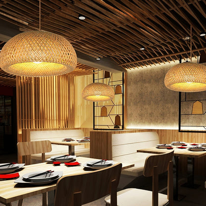Bamboo Braided Pendant Lamp Pendant light
