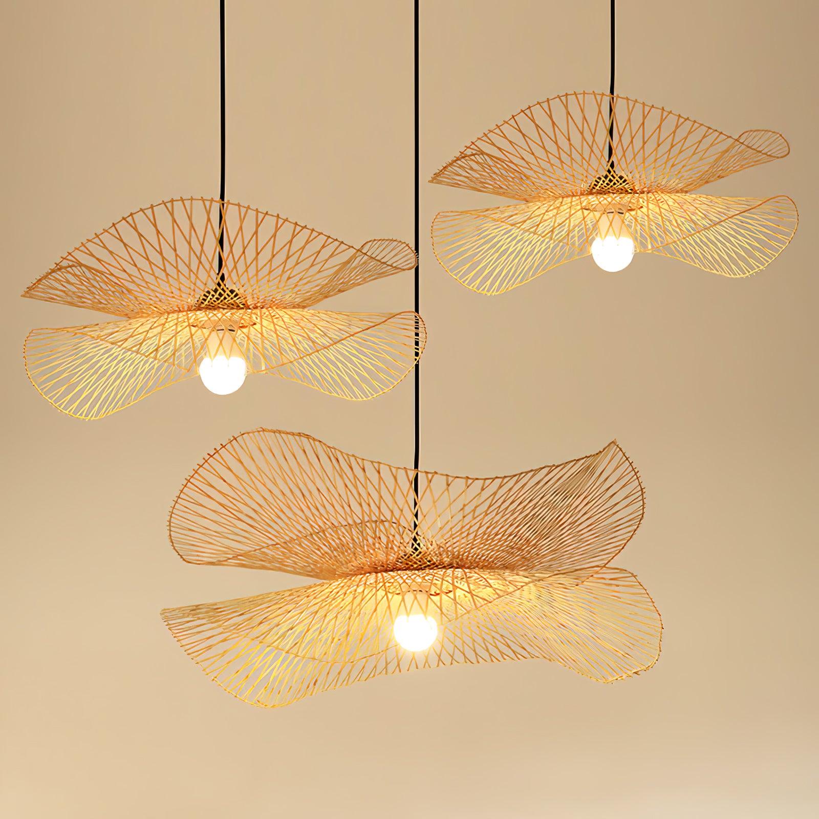 Bamboo Frame Pendant Lamp Pendant light