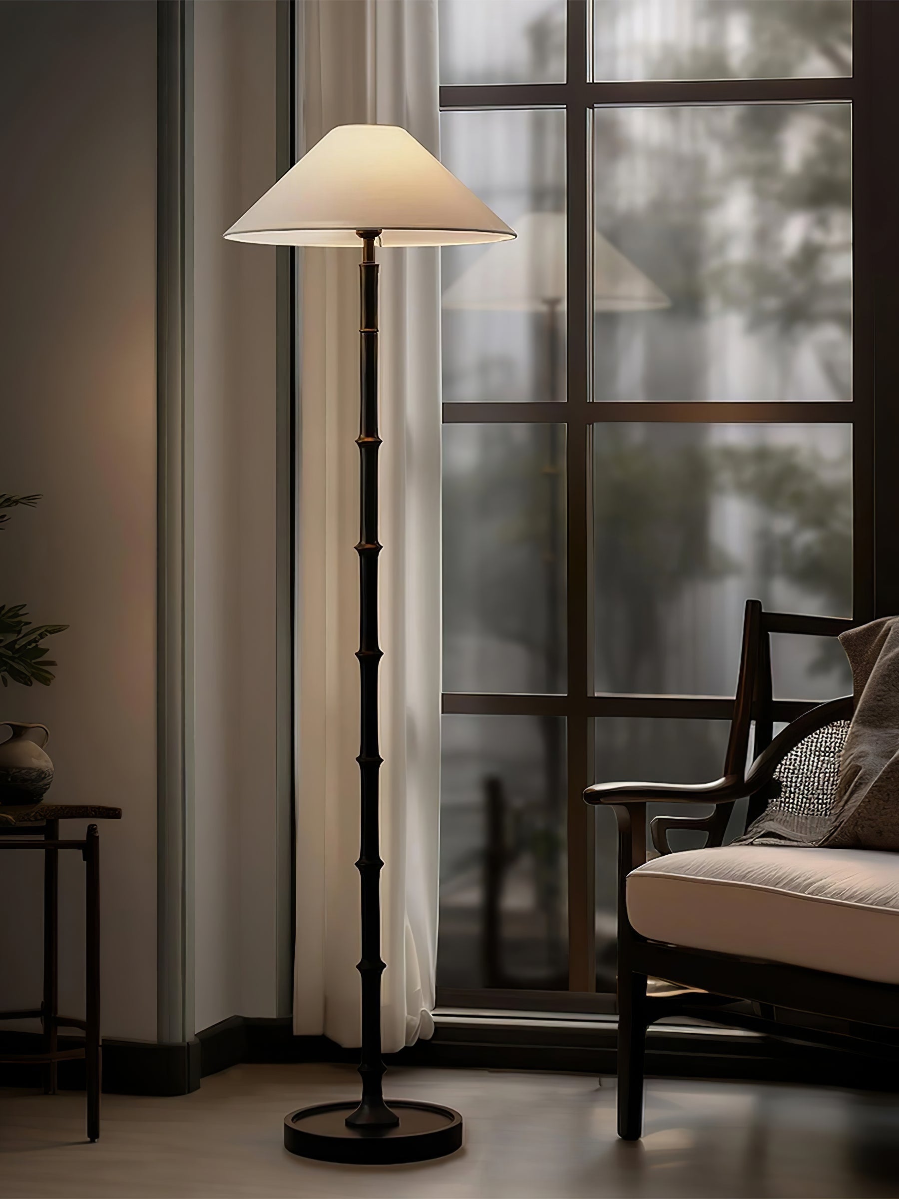 Bamboo Knot Floor Lamp Floor lamp