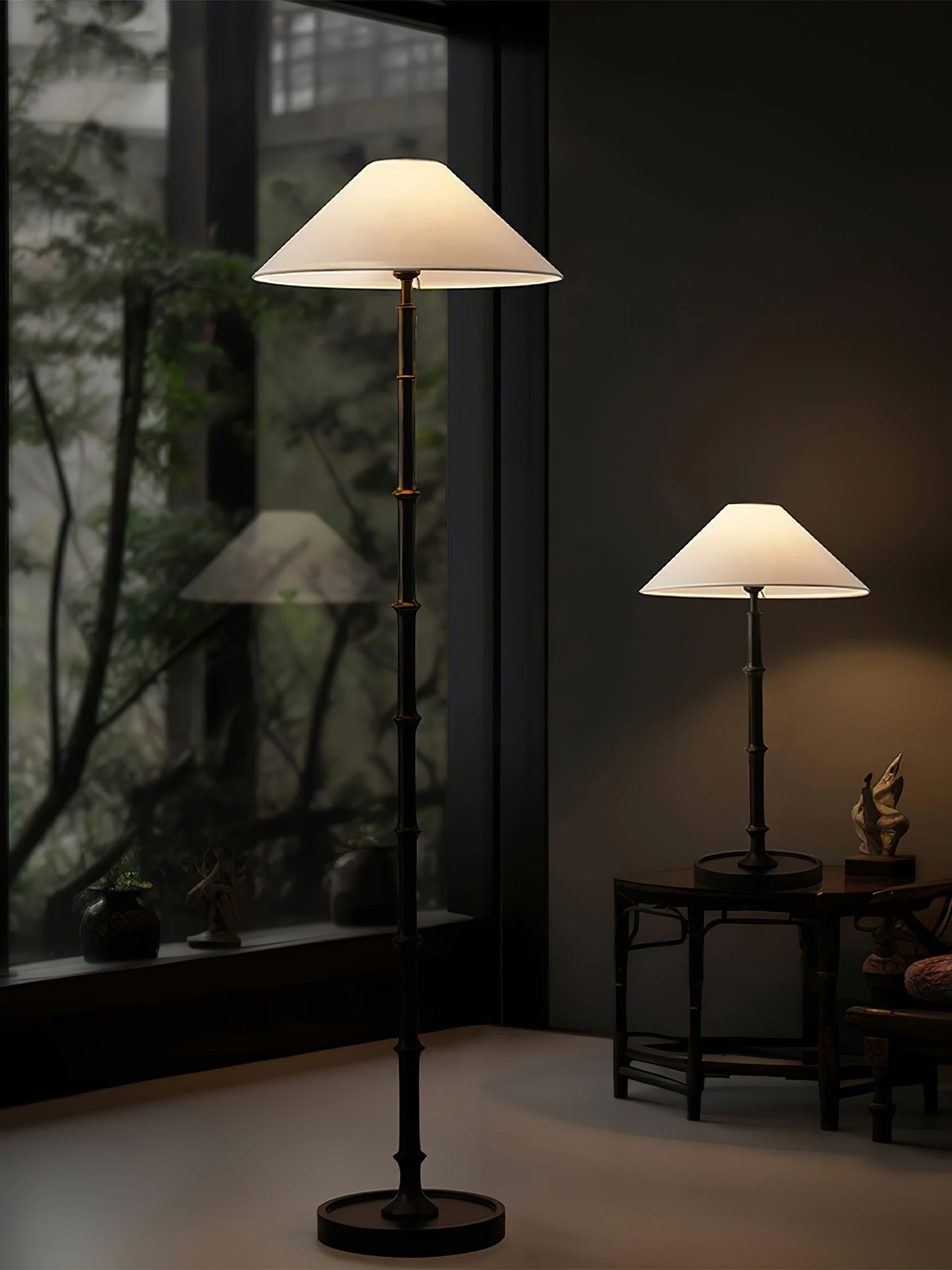 Bamboo Knot Floor Lamp Floor lamp