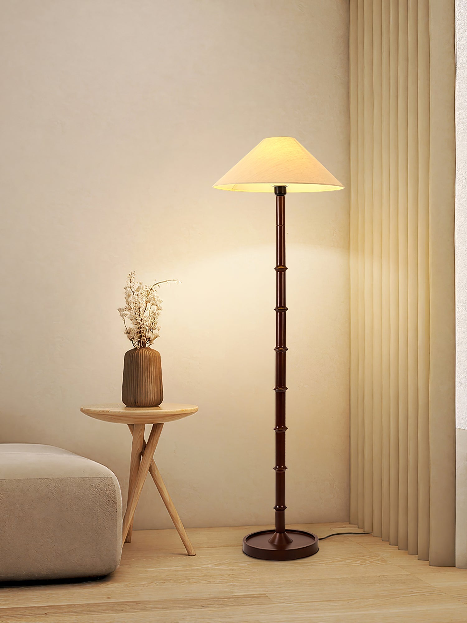 Bamboo Knot Floor Lamp Floor lamp