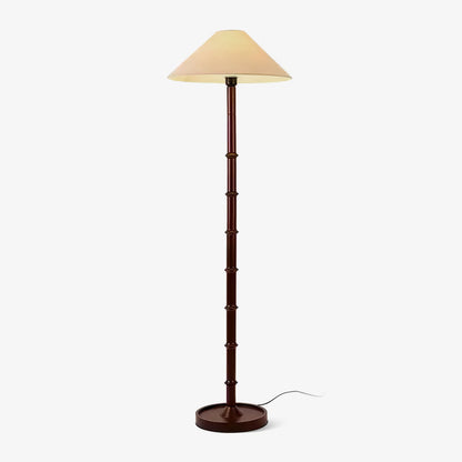 Bamboo Knot Floor Lamp Dia 19.7″ x H 65″ / Walnut Color / US Plug Floor lamp