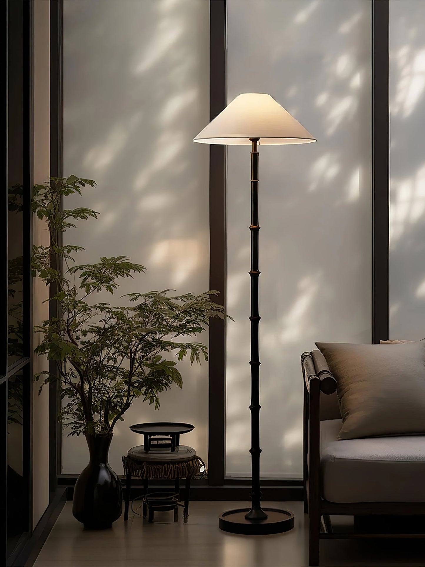 Bamboo Knot Floor Lamp Floor lamp