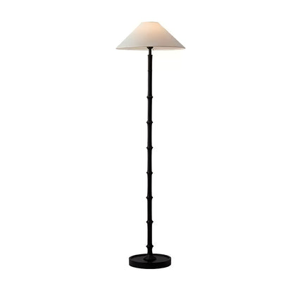Bamboo Knot Floor Lamp ? 19.7″ x H 65″ / Black / US Plug Floor lamp