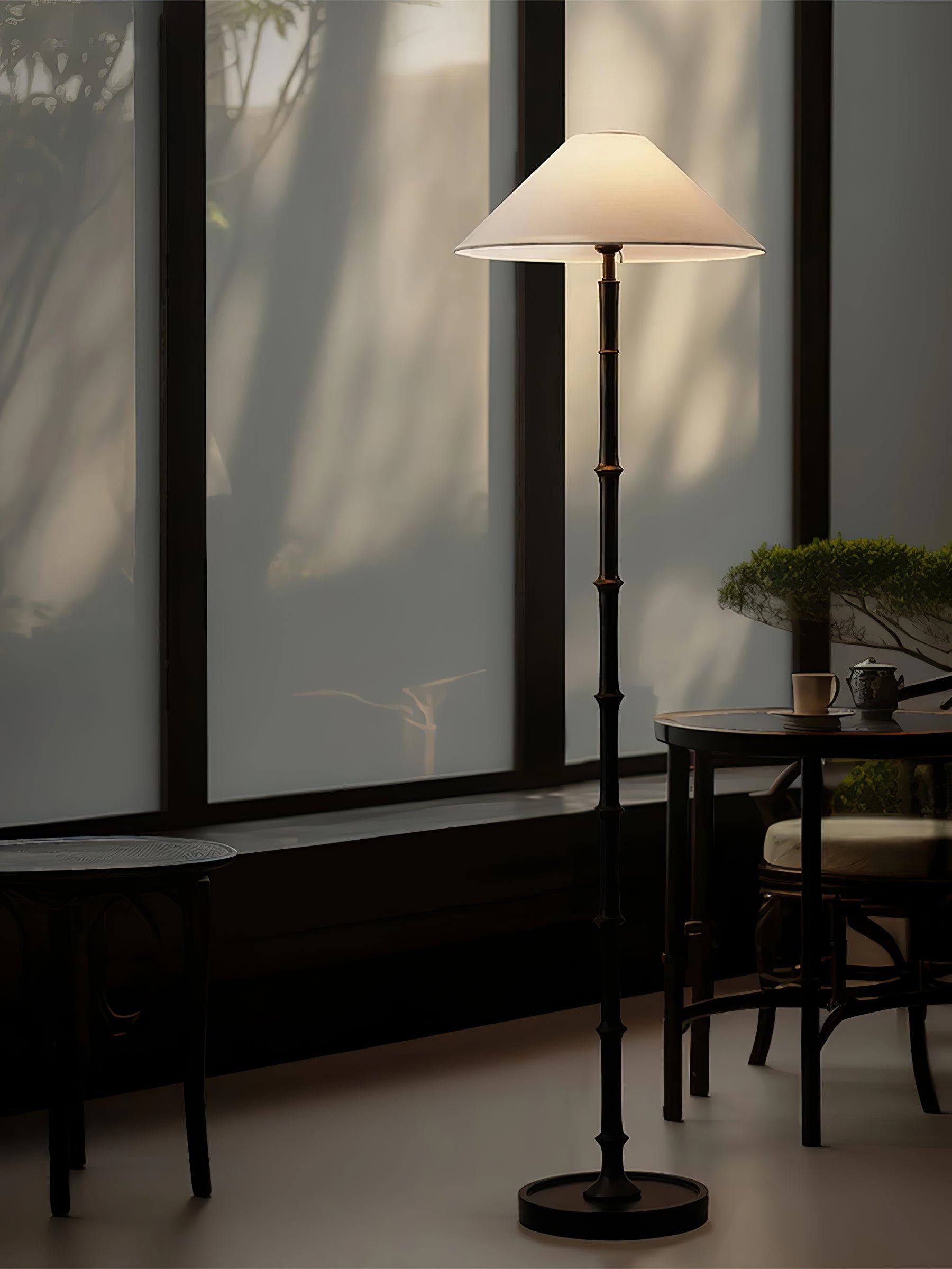 Bamboo Knot Floor Lamp Floor lamp