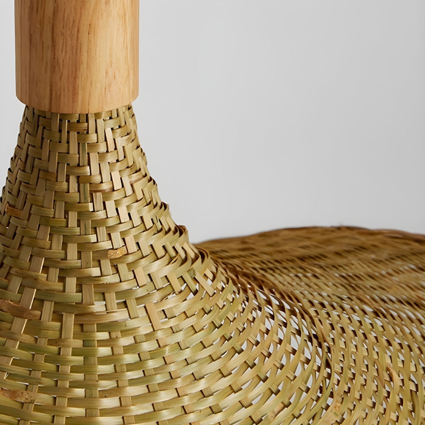 Rattan Weave Hat Pendant Light pendant Lamp