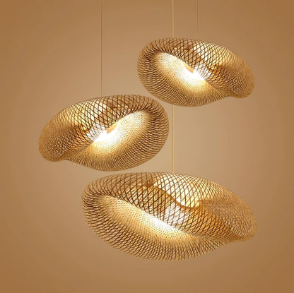 Bamboo Weaving Pendant Lamp Pendant light