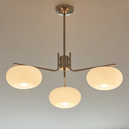 Barndon Chandelier Dia 31.5″ x H 10.6″ / Dia 80cm x H 27cm / Copper plating Chandelier