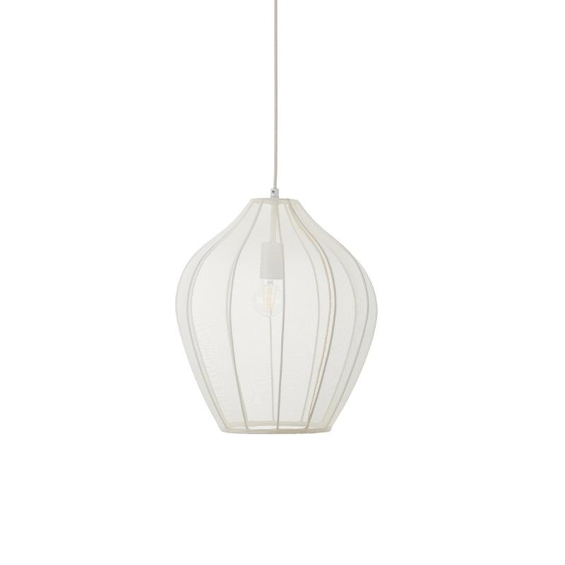 Beau Mesh Pendant Light Dia 15.7″ x H 15.9″ / Dia 40cm x H 40.5cm / White Pendant light
